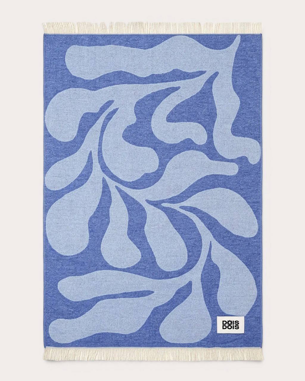 Leichte Baumwolldecke Luomu - Blau