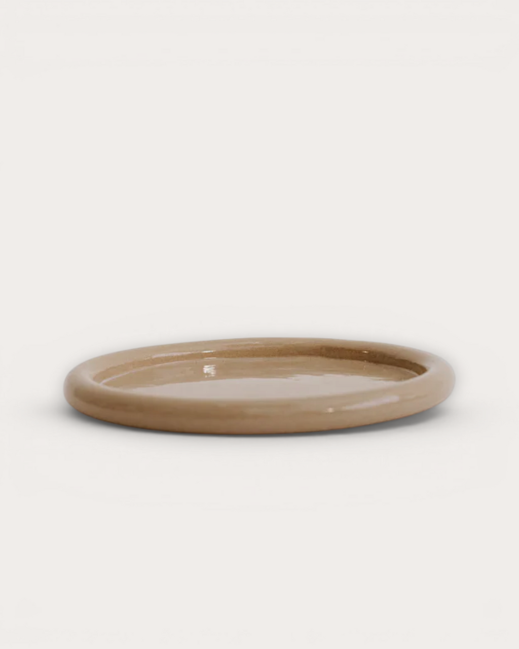 Keramik Teller Hoop – Beige