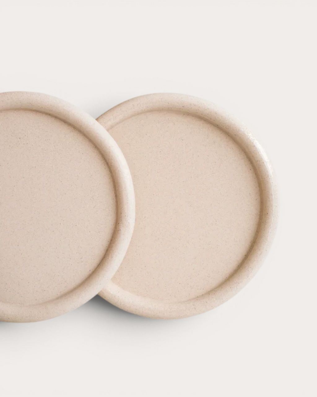 Keramik Teller Hoop – Ivory