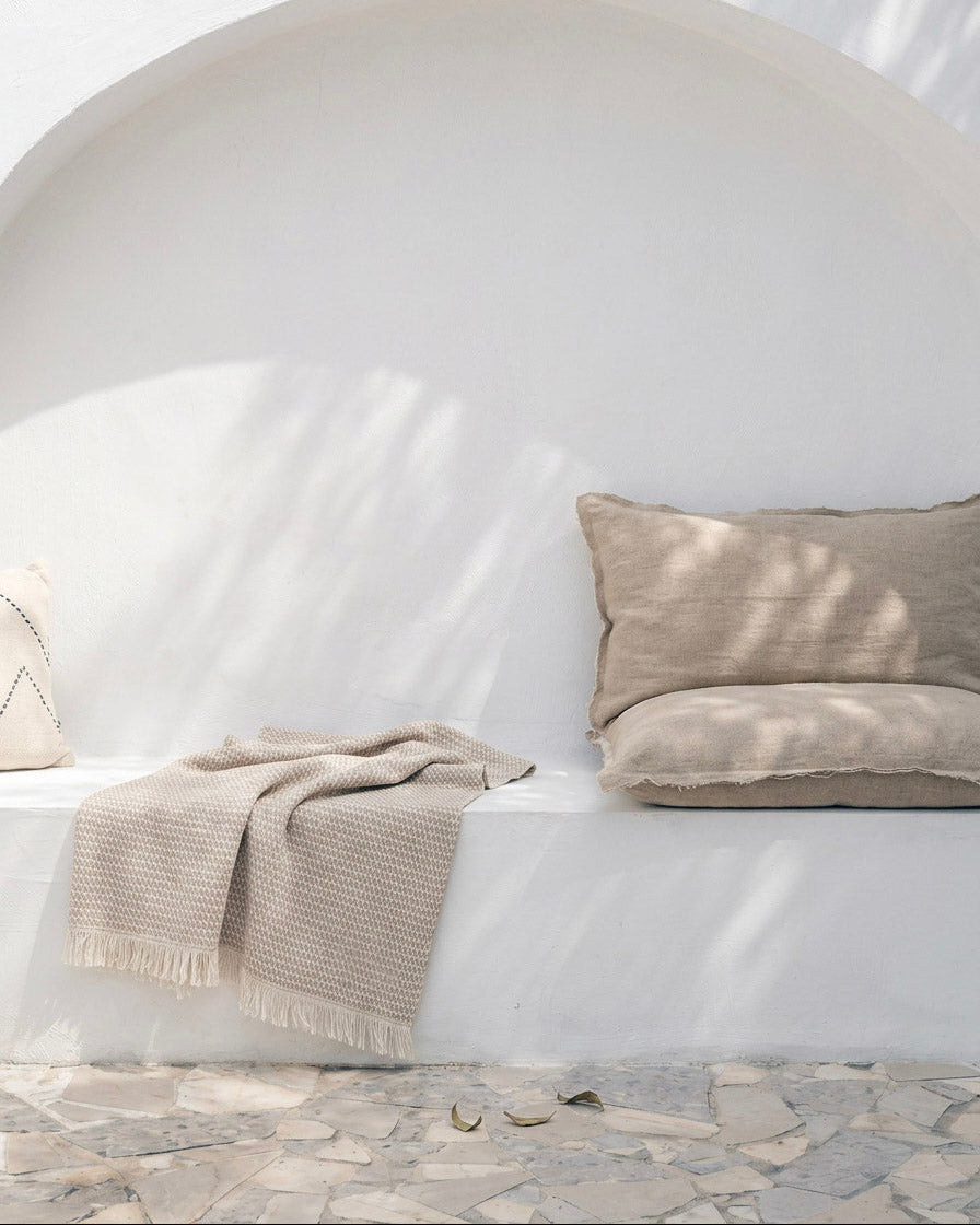 Kuscheldecke Tidling - Beige