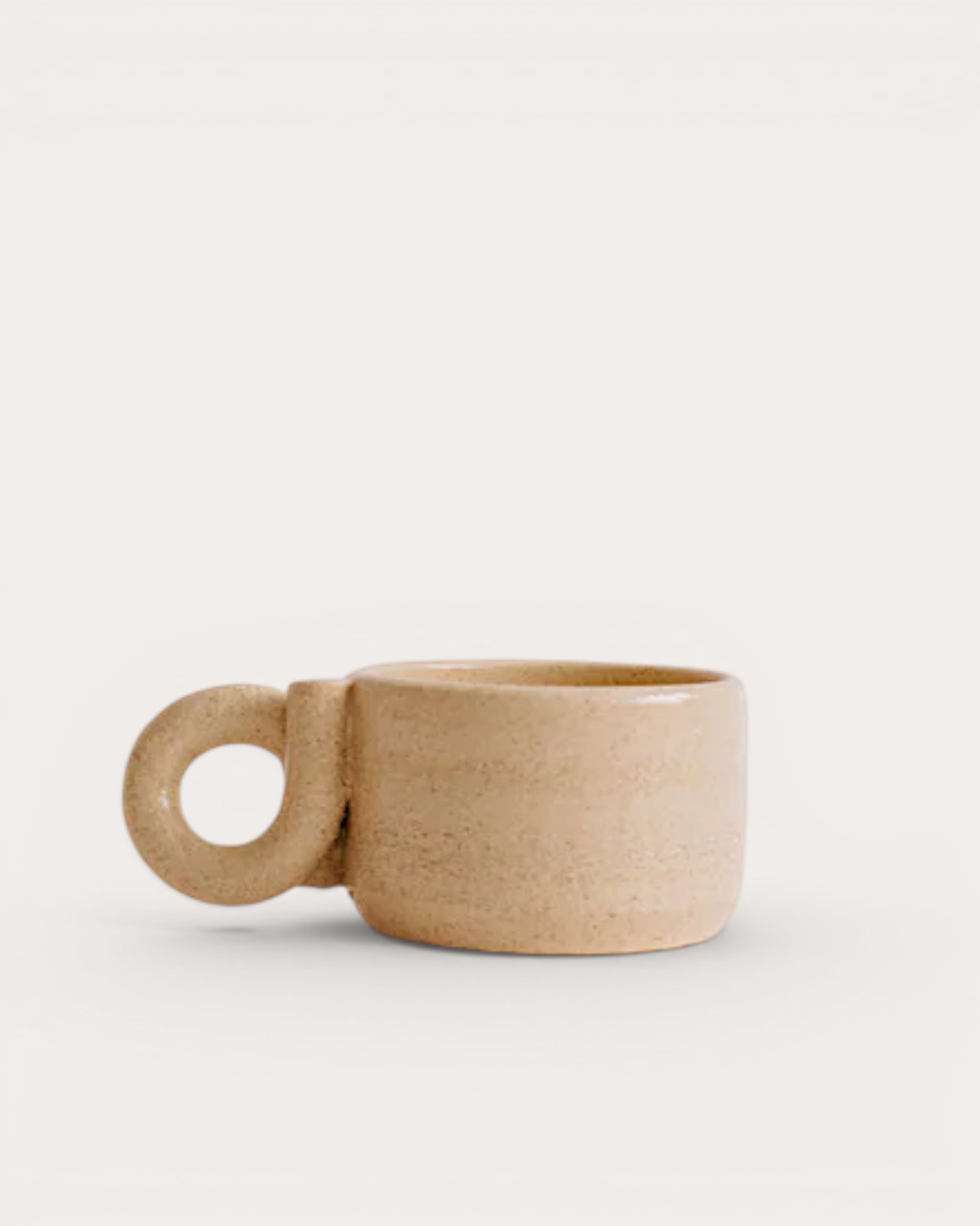 Keramik Tasse Hoop – Ivory Sand