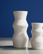 Große Keramikvase Linea - Handgemacht